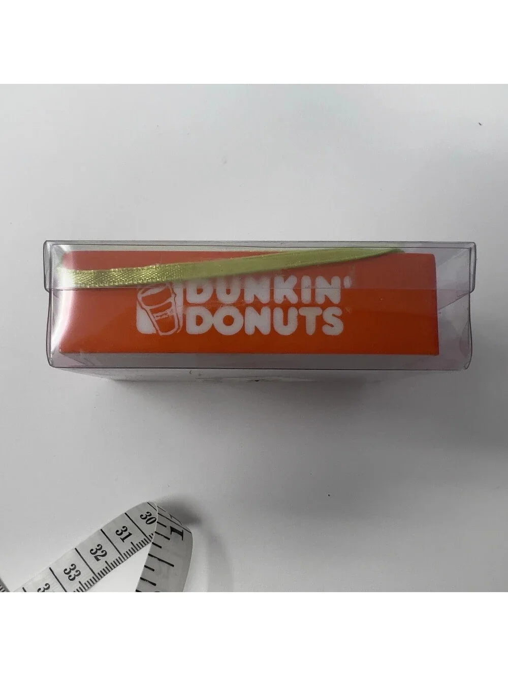 2001 Dunkin Donuts Donut Box Christmas Ornament
